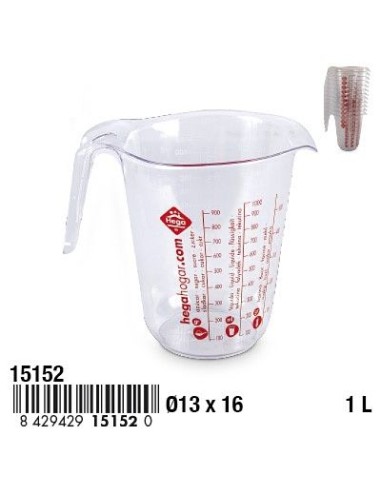 JARRA 1L MEDIDORA VIENA LUXE DECOR ESCALA