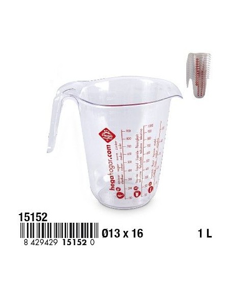 JARRA 1L MEDIDORA VIENA LUXE DECOR ESCALA