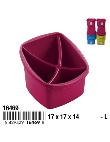 ESCURRIDOR 17X17X14CM CUBIERTOS TOKYO