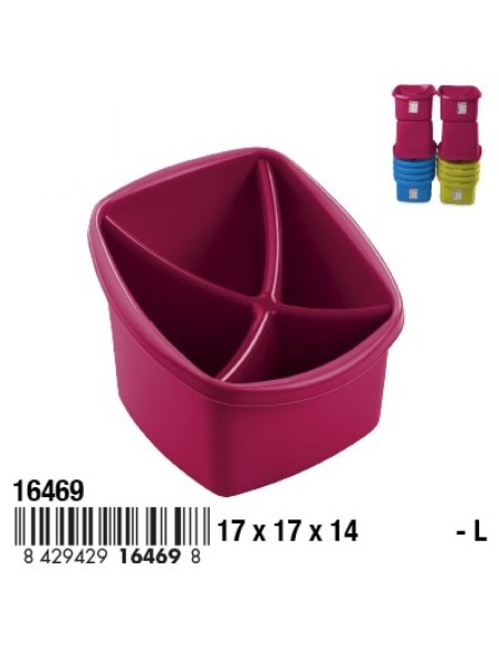 ESCURRIDOR 17X17X14CM CUBIERTOS TOKYO