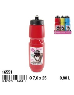 BOTELLA 0.8L CICLISTA OLMOS