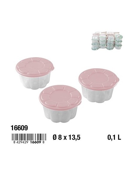 FIAMBRERA 0.1L SET DE 3 FLANERA BRUSELAS