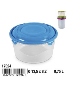 FIAMBRERA 0.75L MOSCU REDONDA 4 CIERRES MICRO