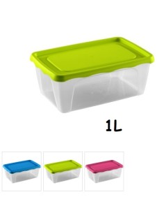 FIAMBRERA 1L PRACTIC RECTANGULAR