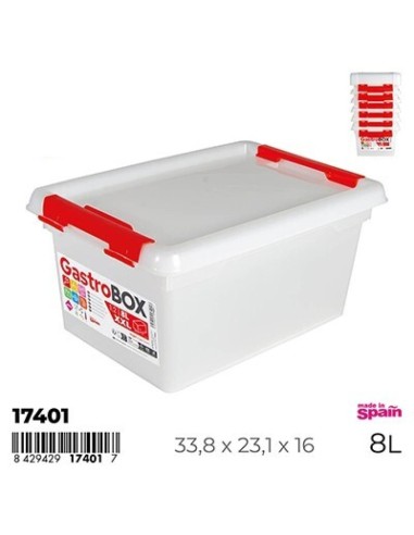 FIAMBRERA GASTROBOX RECTANGULAR 8 L.