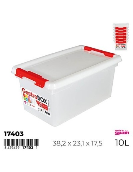 FIAMBRERA GASTROBOX RECTANGULAR 10 L.