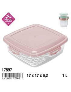 FIAMBRERA 1L DESCONGELADOR LONDON CUADRADO REJILLA/TAPA