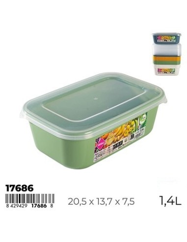 FIAMBRERA 1.4L GOLDEN LINE RECTANGULAR Nº4