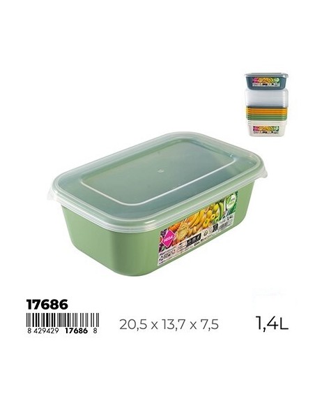 FIAMBRERA 1.4L GOLDEN LINE RECTANGULAR Nº4