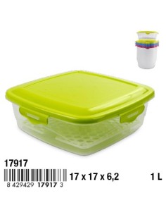 FIAMBRERA 1L DESCONGELADOR LONDON CUADRADO REJILLA/TAPA