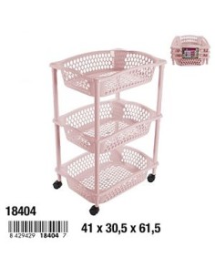 VERDULERO CIBELES RECTANGULAR 3 CESTAS