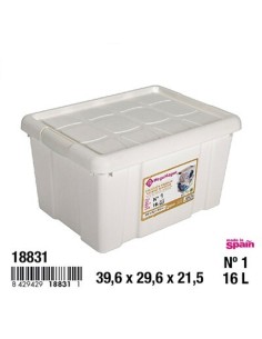 CAJA 16L Nº1  BOX CON CIERRES