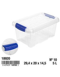 CAJA 5L 29.4X20X14.5CM Nº10 NEW BOX CON CIERRES