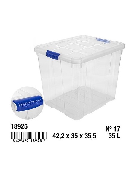 CAJA 35L Nº17 BOX CON CIERRES