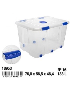 CAJA 133L 76.8X56.5X46.4CM Nº16  CIERRES ANTIPOLILLA/RUEDAS