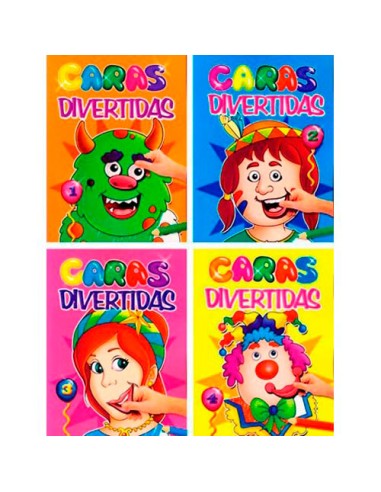 LIBRO CARAS DIVERTIDAS