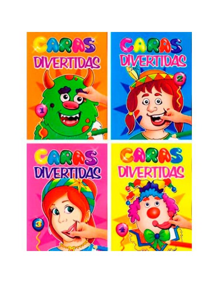 LIBRO CARAS DIVERTIDAS