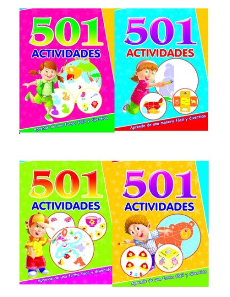 LIBROS ACTIVIDADES 501