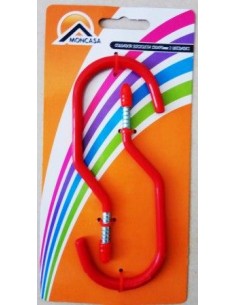 GANCHO 15X7CM COLGADOR BICICLETA