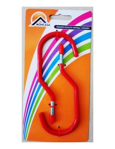 GANCHO 15X7CM COLGADOR BICICLETA