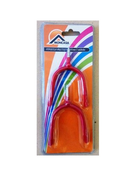 GANCHO 9.5X6CM HORQUILLA MULTIUSO