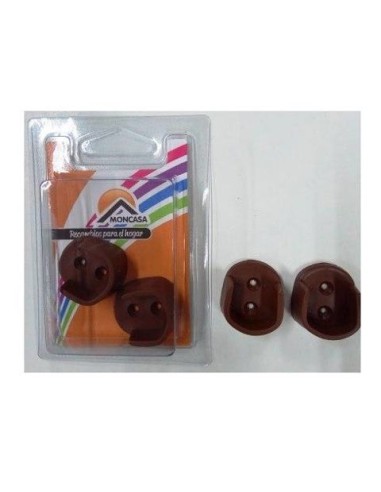 SOPORTE BARRA ARMARIO MARRON SKIN