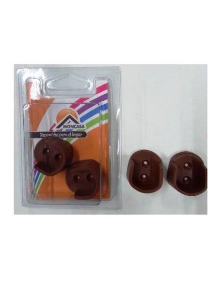 SOPORTE BARRA ARMARIO MARRON SKIN