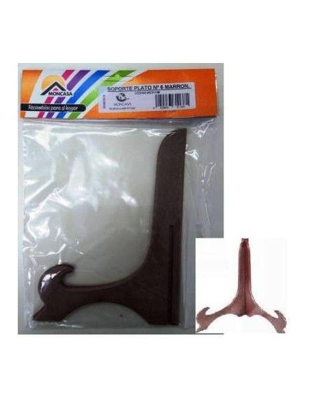 SOPORTE Nº4 10X15CM MARRON