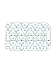 BANDEJA 43X26CM MEL. GEO