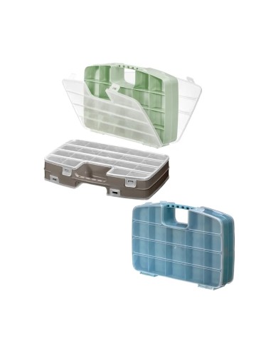 MALETIN 33.5X21X7.5CM  MULTIUSOS DOBLE COMPARTIMENTOS