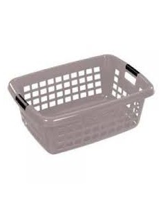 CESTO 70L MARRON ROPA RECTANG