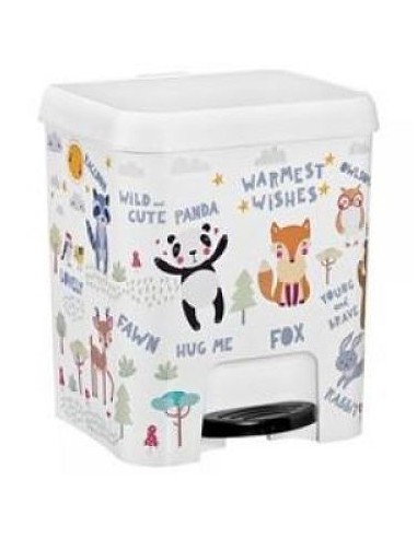 CUBO PEDAL 7L BLANCO NORDICO