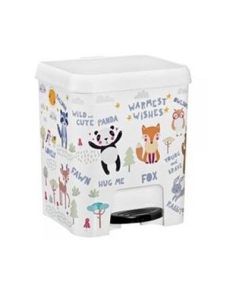 CUBO PEDAL 7L BLANCO NORDICO