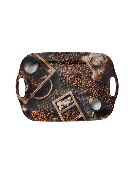 BANDEJA 36X26CM MEL. COFFEE