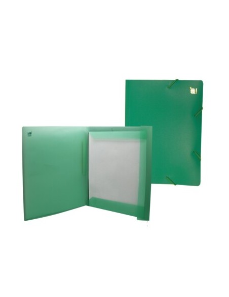 CARPETA GOMAS Y SOLAPAS OPACA 4º
