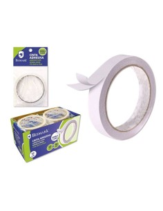 CINTA 10M 18MM ADHESIVA INVISIBLE DOBLE