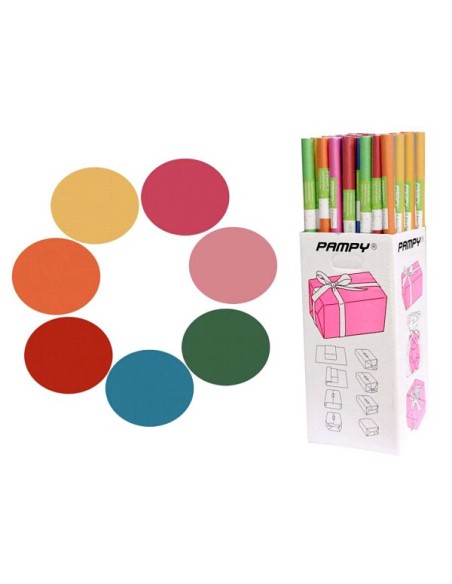 PAPEL KRAFT COLORES 3M PAMPY 56 GRMS