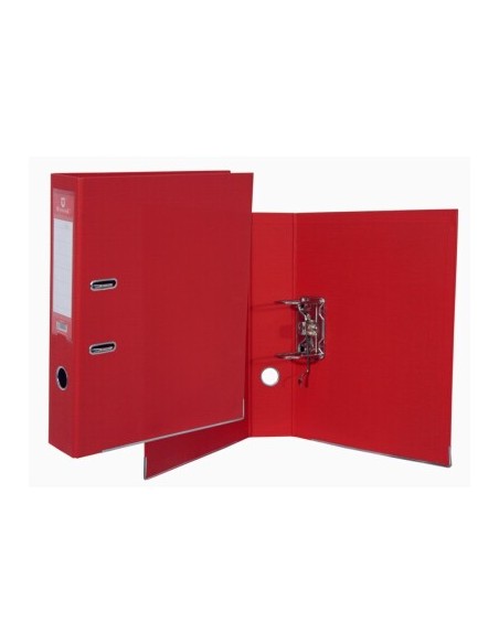 ARCHIVADOR A-Z PVC A4 LOMO 75 ROJO
