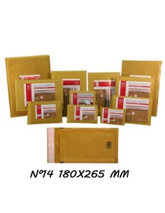 BOLSA ACOLCHADA Nº 14 180 X 265 MM.