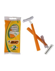 MAQUINILLA AFEITAR BIC 2HOJAS 5UND BIC