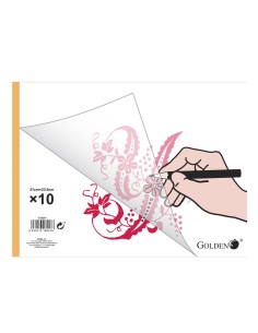 BLOCK DIBUJO PAPEL VEGETAL.10 HOJAS