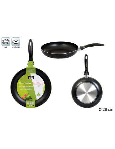 SARTEN 28CM/2MM ALUMINIO