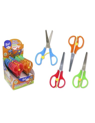 TIJERA ESCOLAR C/FRENO 5´ BAT