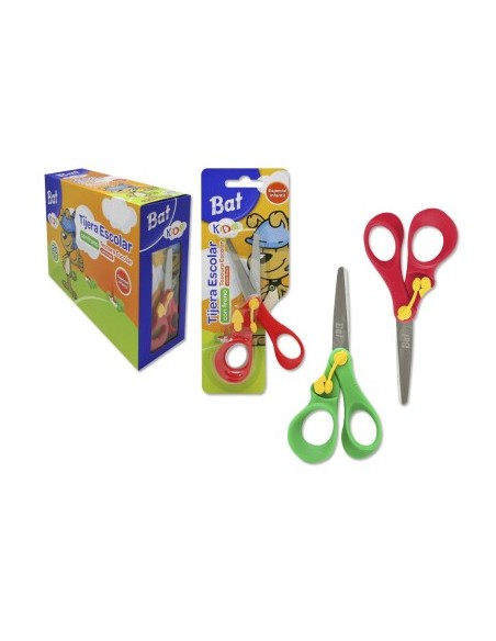 TIJERAS C/FRENO QUALITY  5. BAT BLISTER