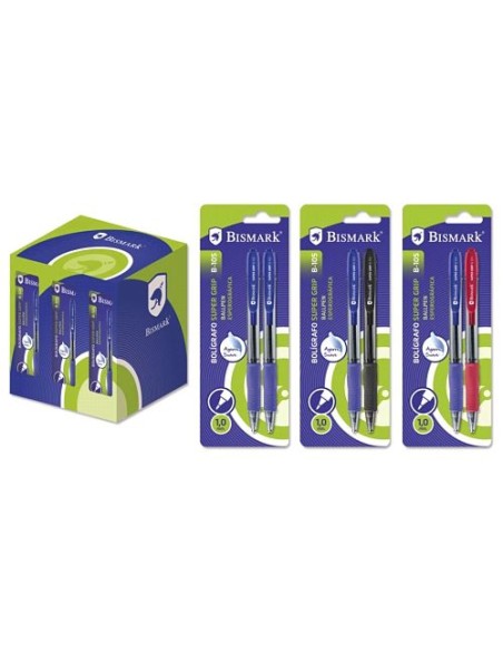 BOLIGRAFO SOFT GRIP  2 UDS EN BLS.