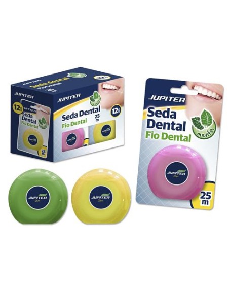 SEDA DENTAL MENTOLADA 25MT JUPITER