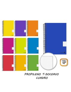 GOLDEN CUADERNO T.P. 12º CUADRO 80 H. NATURAL