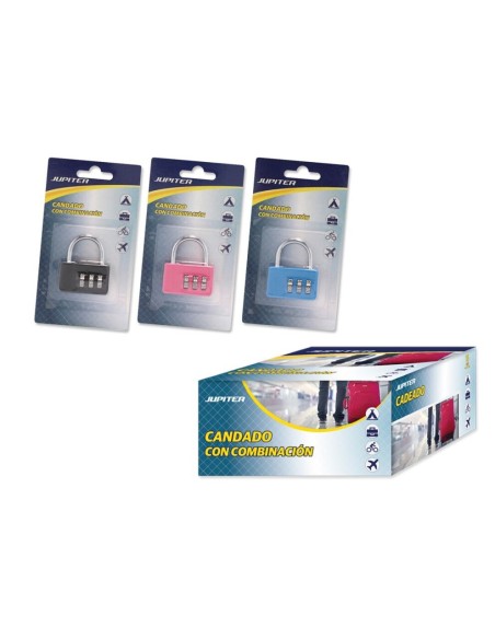 CANDADO DECO COMBINACION 3 DIGITOS