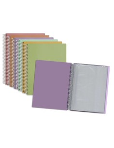 CARPETA CLASIFICADORA 40 FUNDAS A4 SURTIDA