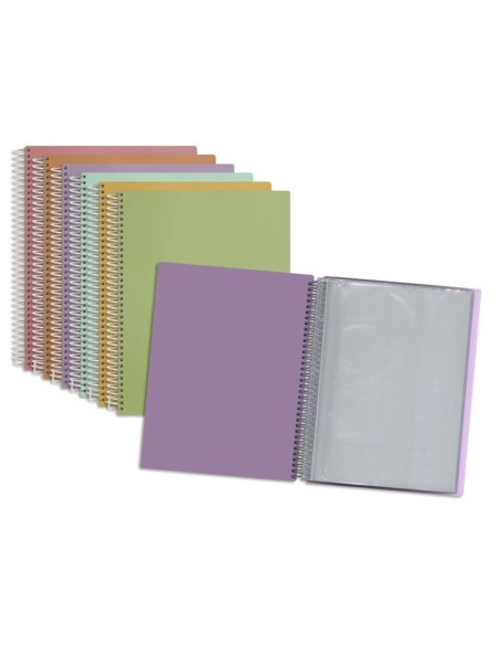 CARPETA CLASIFICADORA 40 FUNDAS A4 SURTIDA